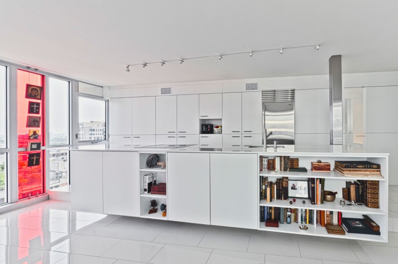 modern penthouse kitchen