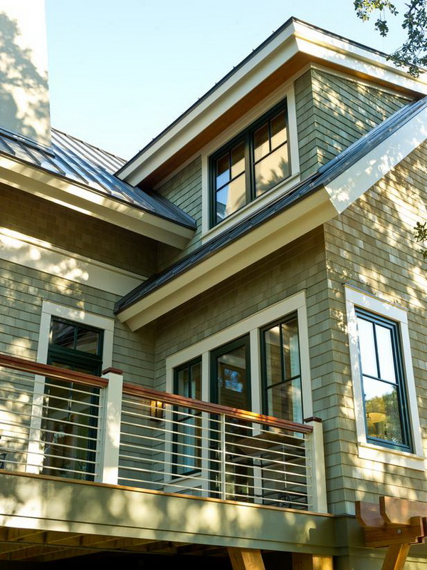 Deck of the HGTV Dream Home 2013 located on Kiawah Island in South Carolina.