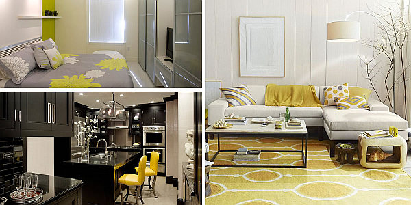 yelow interior design