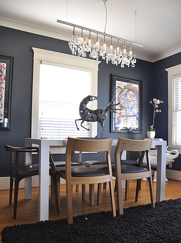 Contemporary Craftsman dining room