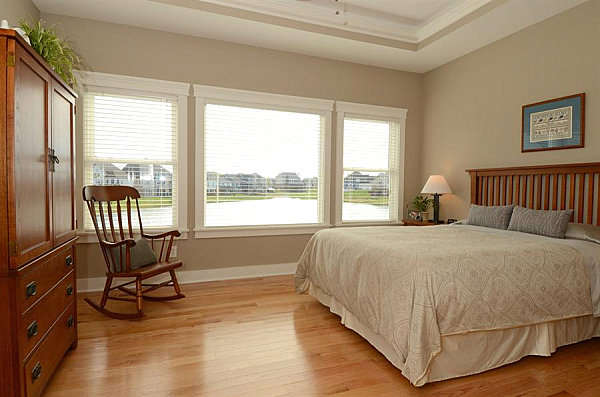 Craftsman-style bedroom