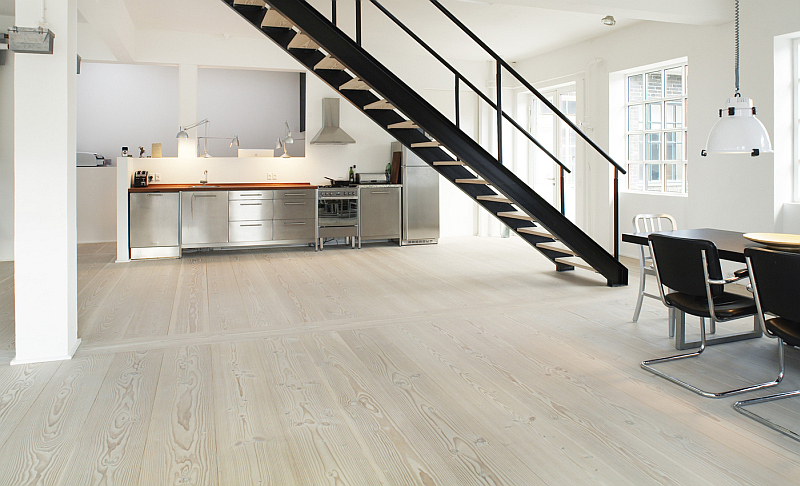 Danish interior design Dinesen Douglas flooring