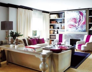 Colors Of Nature: Contemporary Interiors With A Dash Of Fuchsia Freshness