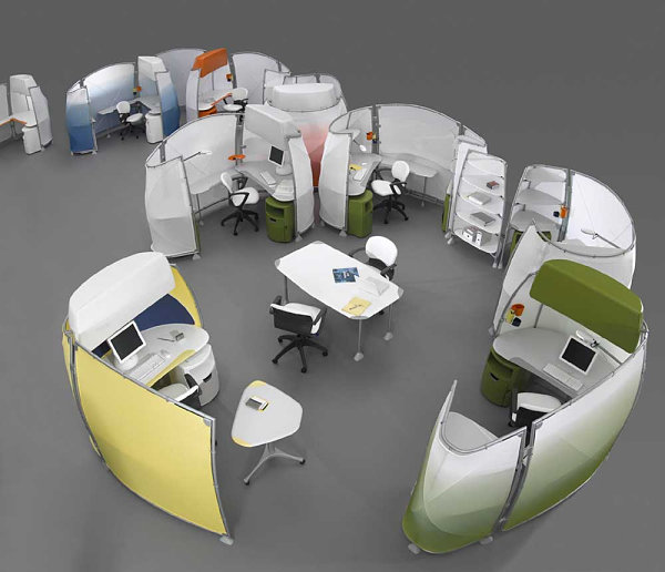 Knoll configurable cubicle system