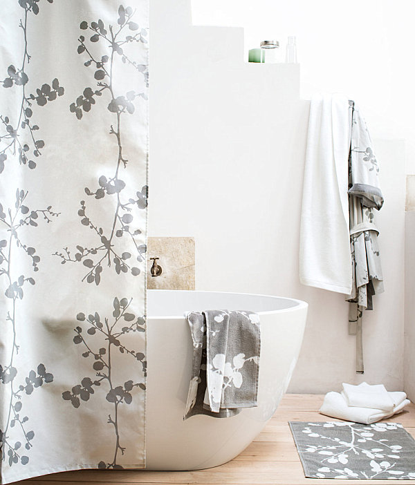 bathroom decorating ideas shower curtain