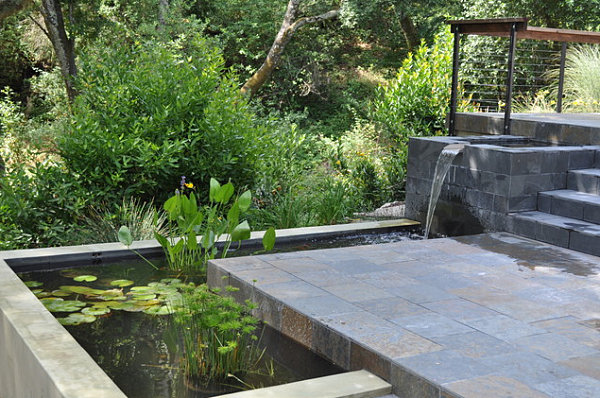 Modern water feature