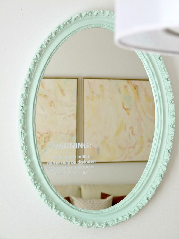 How To Paint a Mirror Frame (DIY)