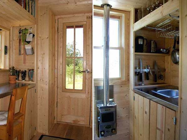 Tumbleweed tiny home interior shots