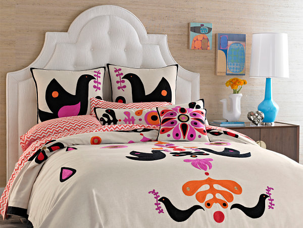 Vibrant bedding