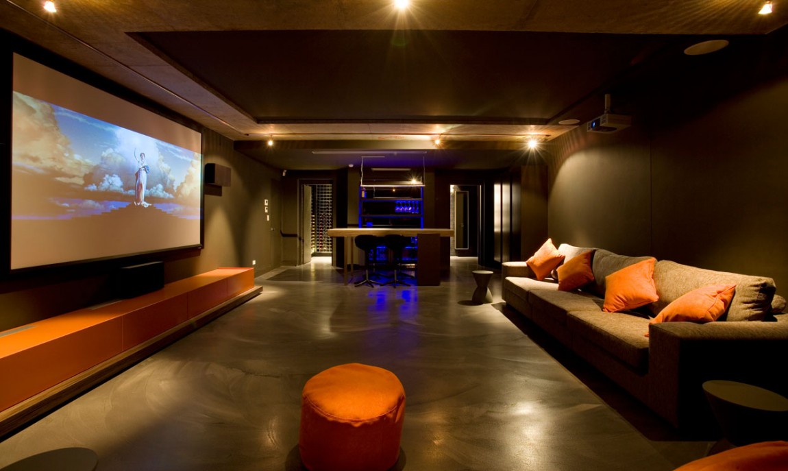 cool media room