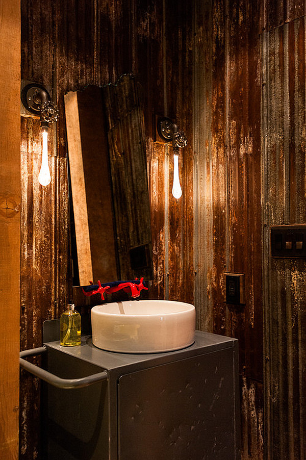 steampunk bathroom