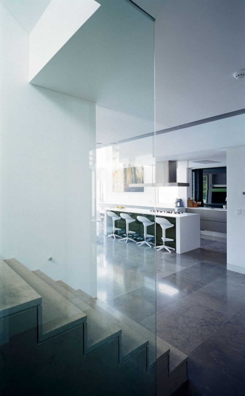 white kitchen island