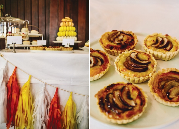 Brunch table and goodies