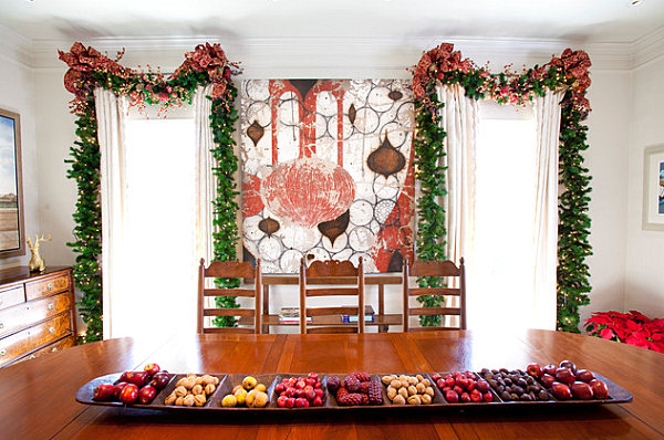 Christmas decorations with a fruity twist