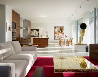 Gold Dust: Modern Interiors With Glittering Golden Shine