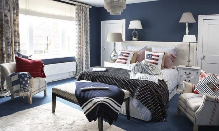 Happy 4th of July: Interiors Inspired By Red, White & Blue