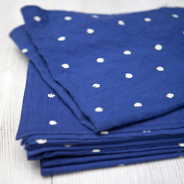 Dotted napkins