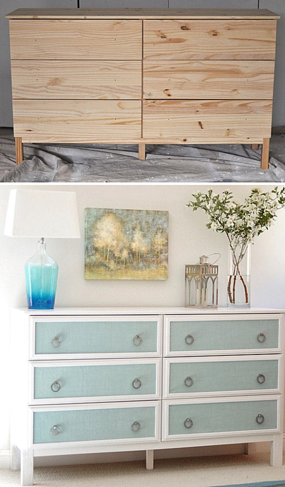 Elegant dresser makeover