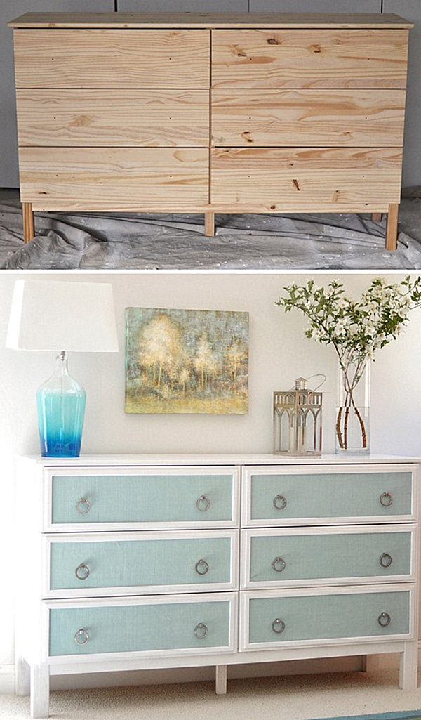 Elegant dresser makeover