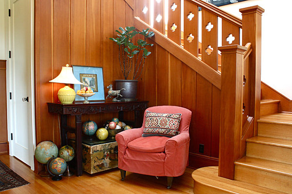 Entryway collection of globes