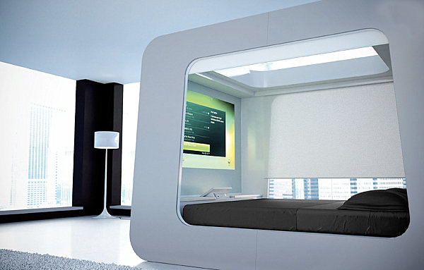 Hi-Can futuristic bed