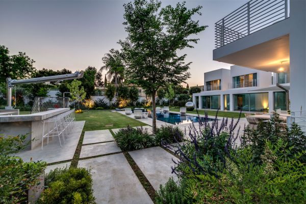 Lush green outdoors and the backyard