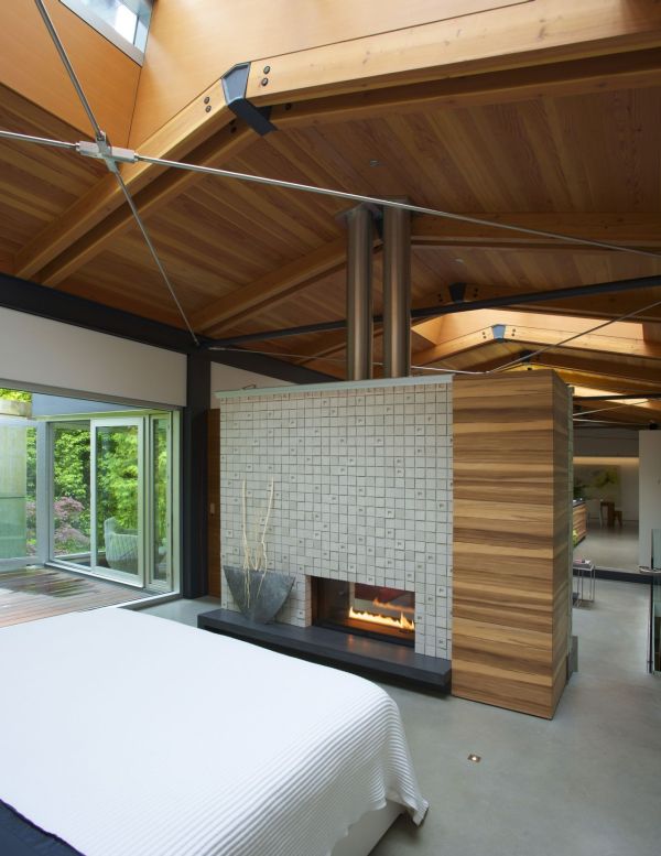 Plush contemporary bedroom at the Southlands
