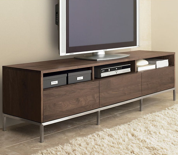 Sleek media console