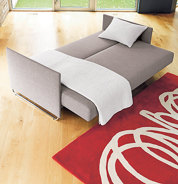 Sleek sleeper sofa