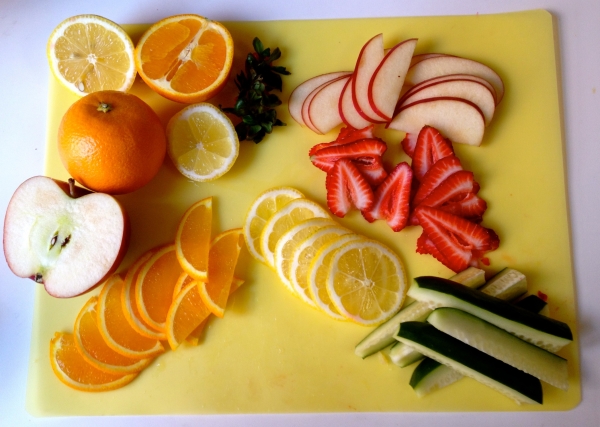 Sliced produce