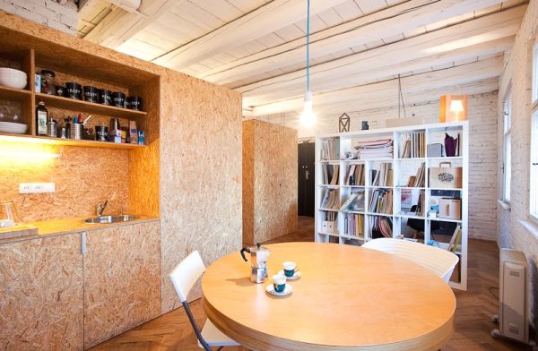 Space is an absolute premium in this revamped office