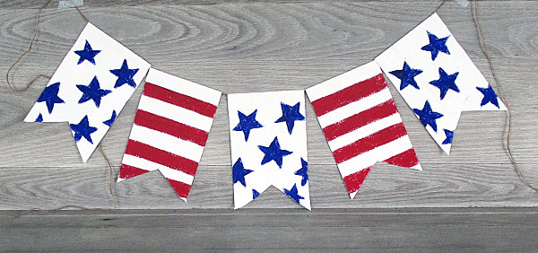 Stars and stripes banner