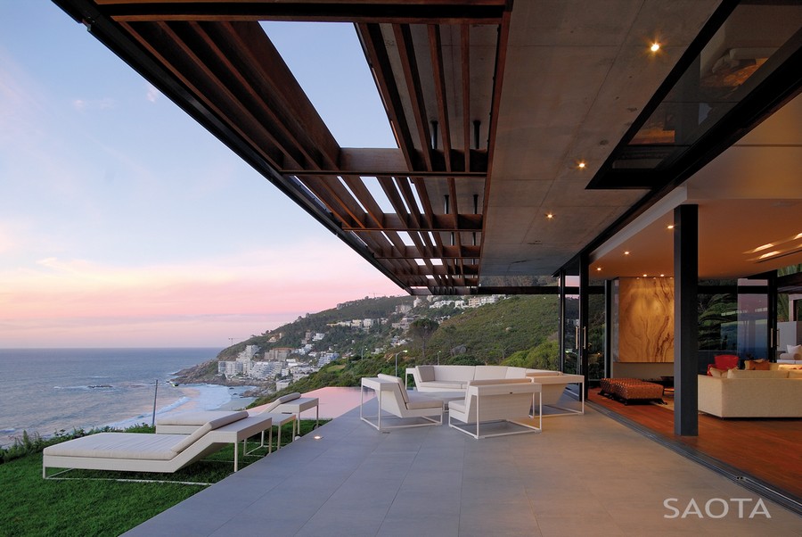 Stunning ocean views grace the Cape Town House