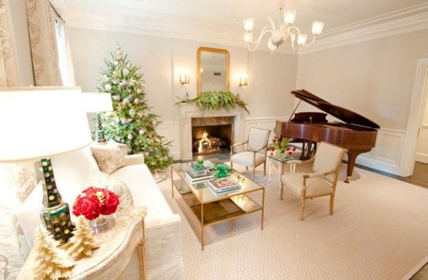 Traditional living rooms offer a perfect setting for a grand piano