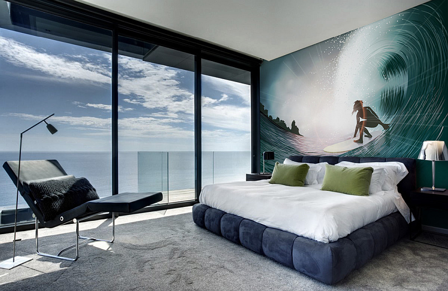 optical ilusion wall mural