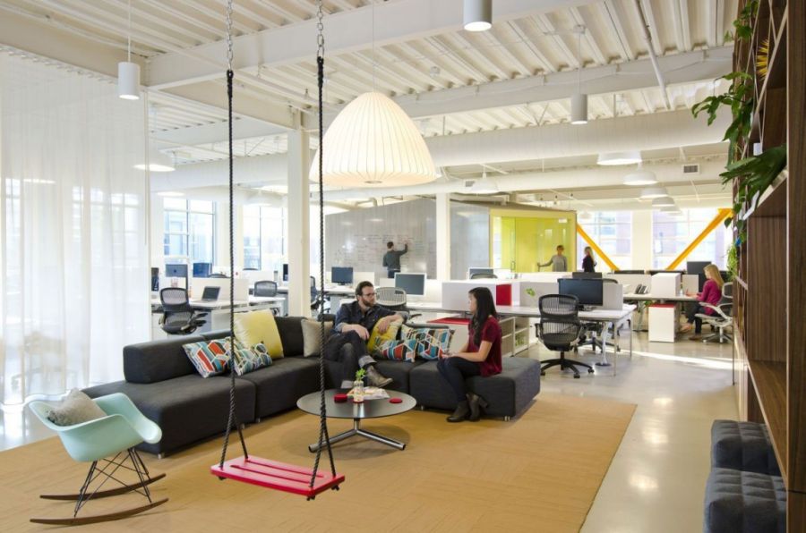 Cool Office Space for FINE Design Group by Boora Architects