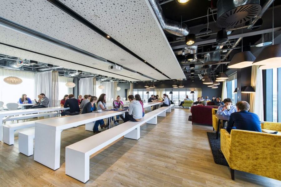 Google Campus In Dublin Dazzles With Color And Creativity