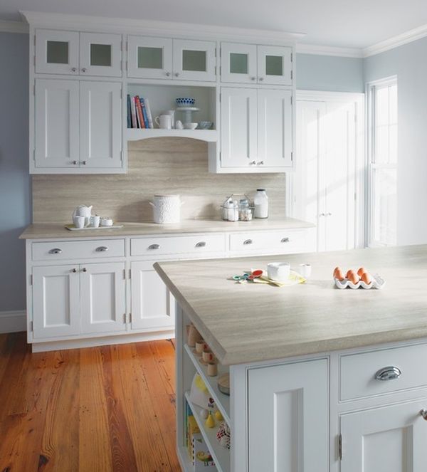 Elegant white kitchen