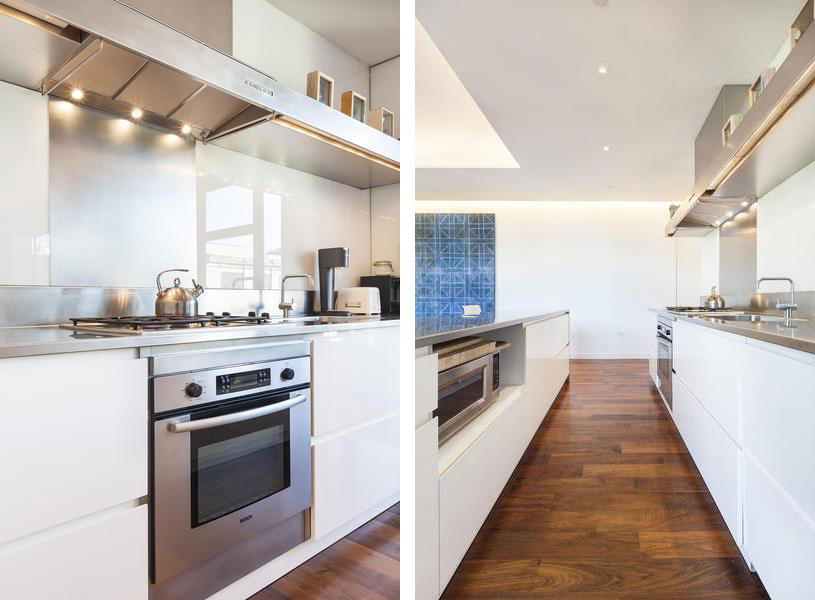 Ergonomic kitchen in New York Apartment