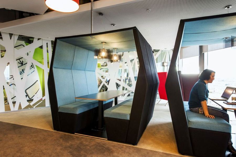 Google Campus In Dublin Dazzles With Color And Creativity