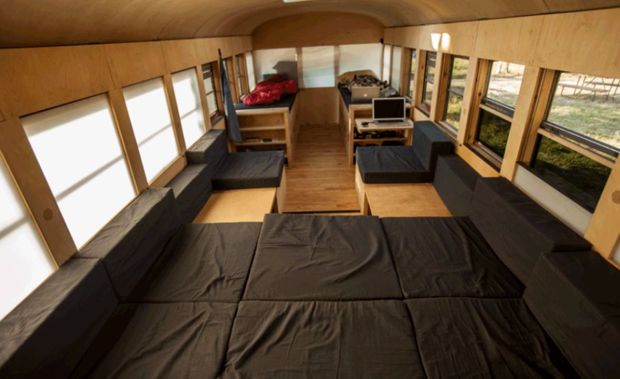 Mobile Bus Home: Smart Renovation Wheels In Ergonomics And Ease