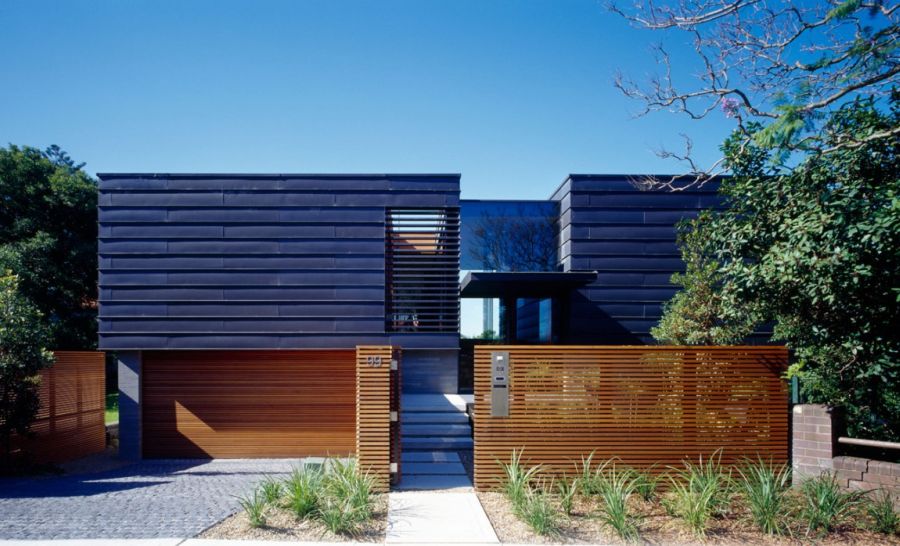 Facade of Balmoral House in Australia