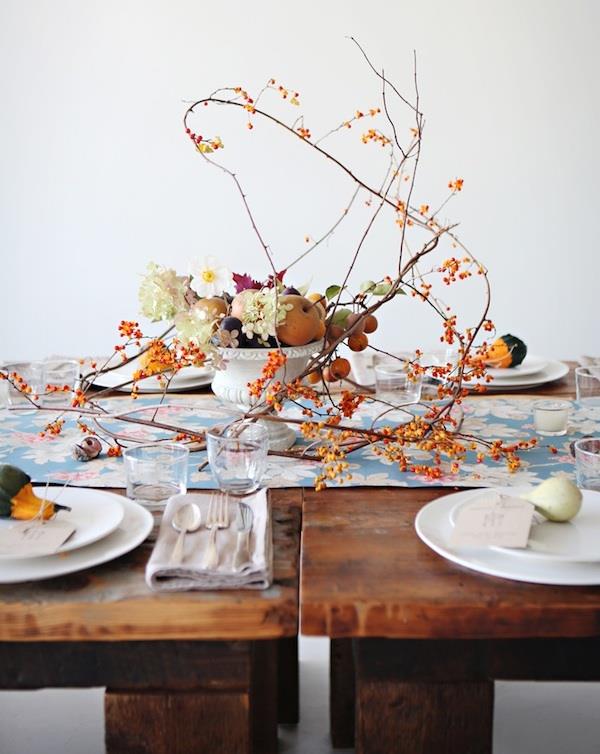 Fall party table