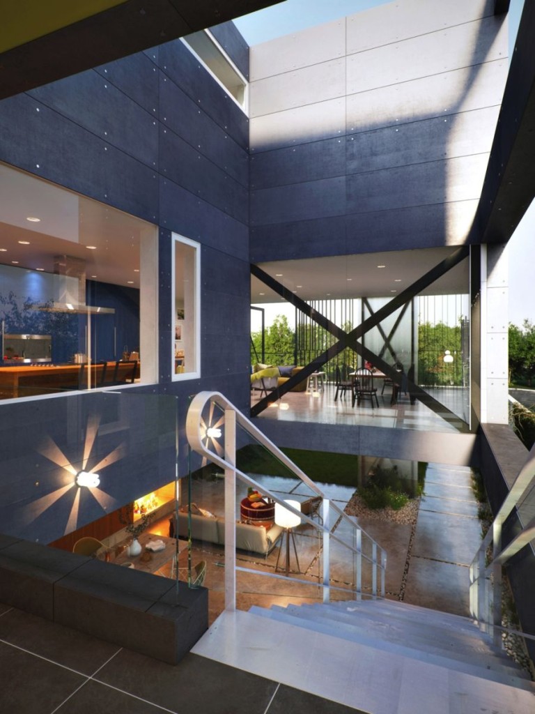 Glass Box Home Blends Audacious Design With Innovative Interiors Decoist