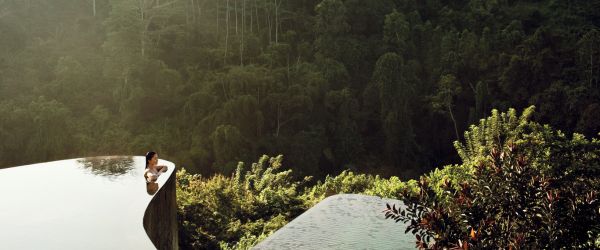 Infinity Pool at Ubud Hanging Gardens Bali