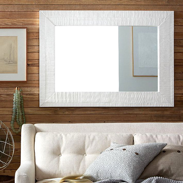 Lacquered wall mirror