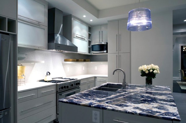 Lapis countertops