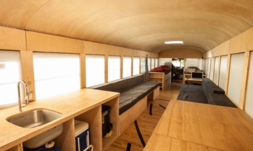 Mobile Bus Home: Smart Renovation Wheels In Ergonomics And Ease