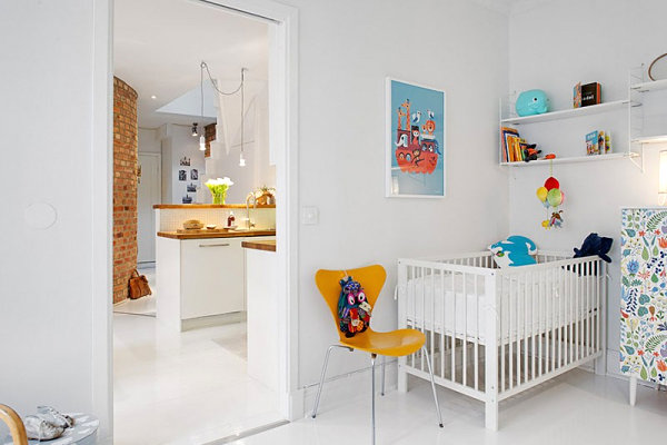 Modern Scandinavian nursery