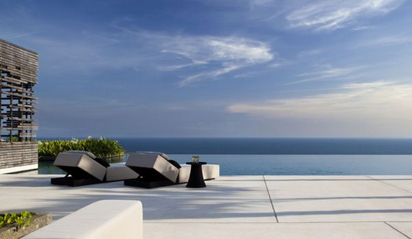 Modern outdoors at Alila Villas Uluwatu